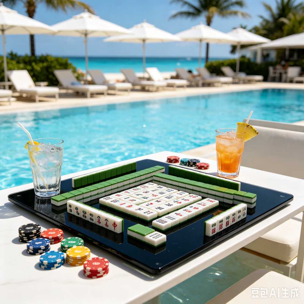two tone mahjong set design