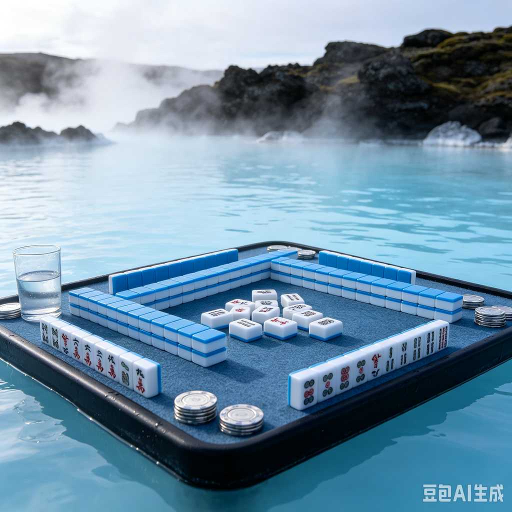 outdoor mahjong game set
