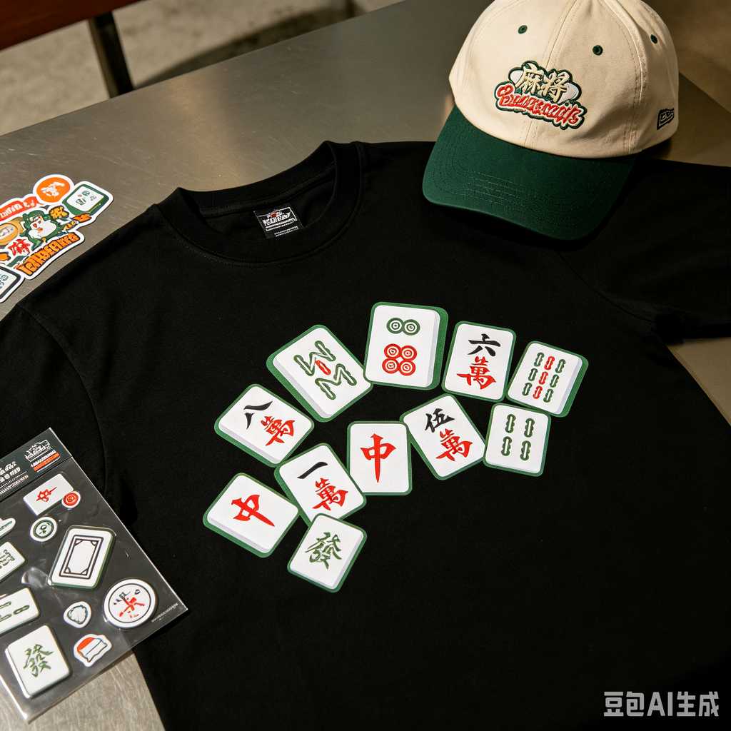 indoor leisure game mahjong set