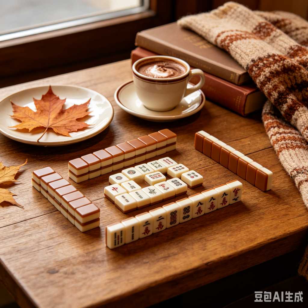 bright print mahjong tiles
